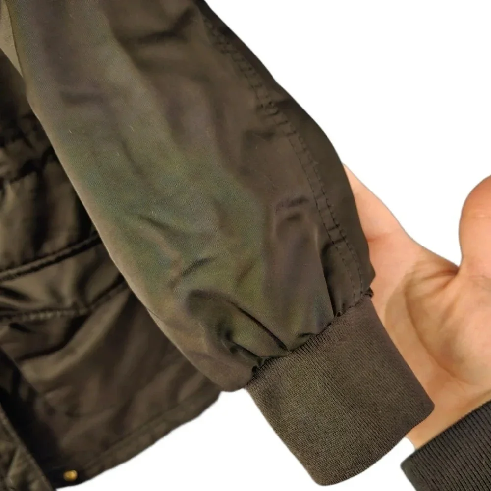H&M Black Youth Parka Coat